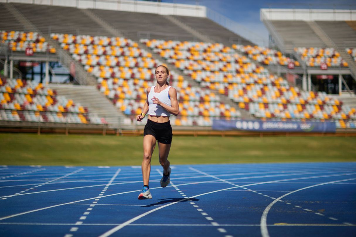 Olympic Marathon Runner Genevieve Gregson on track at Queensland Academy of Sport