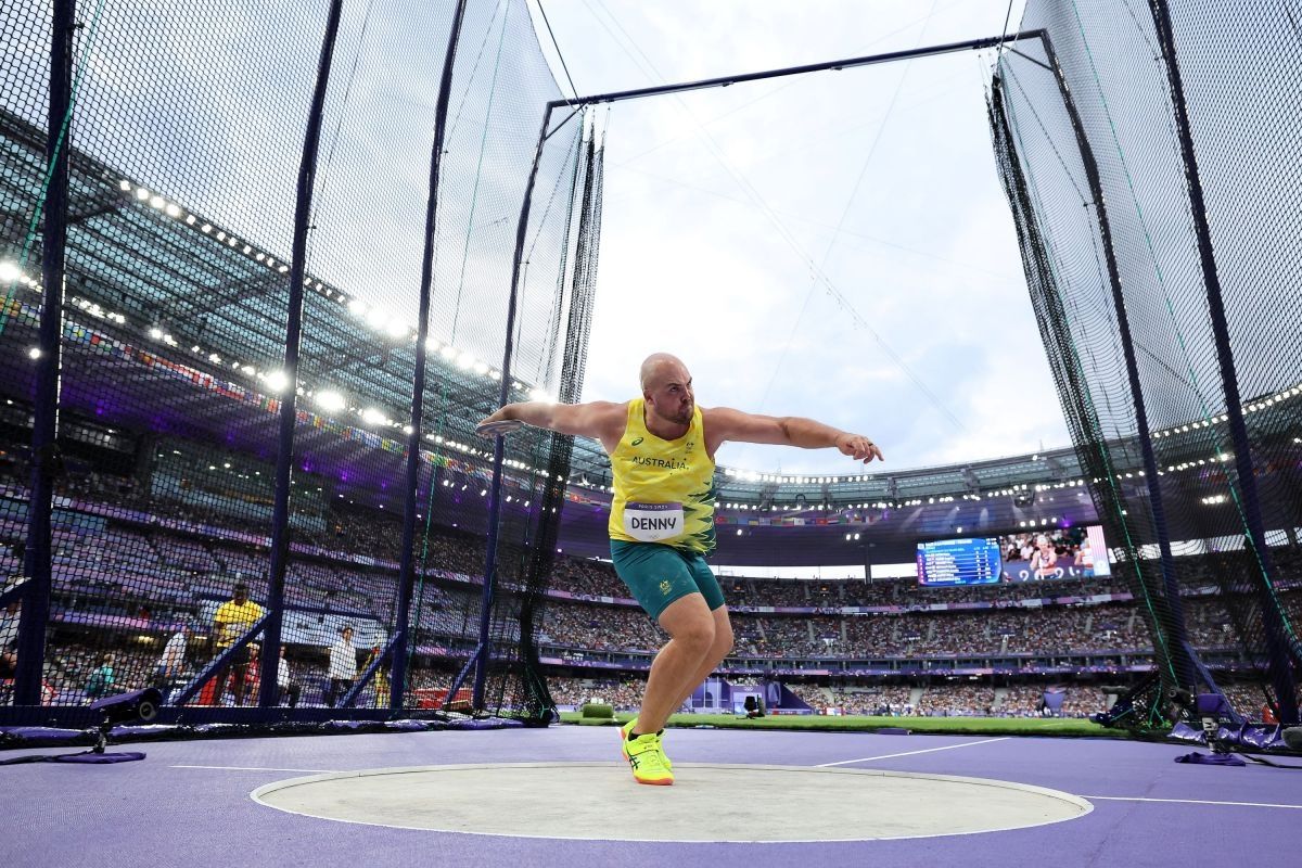 Matt Denny Olympic Games throw