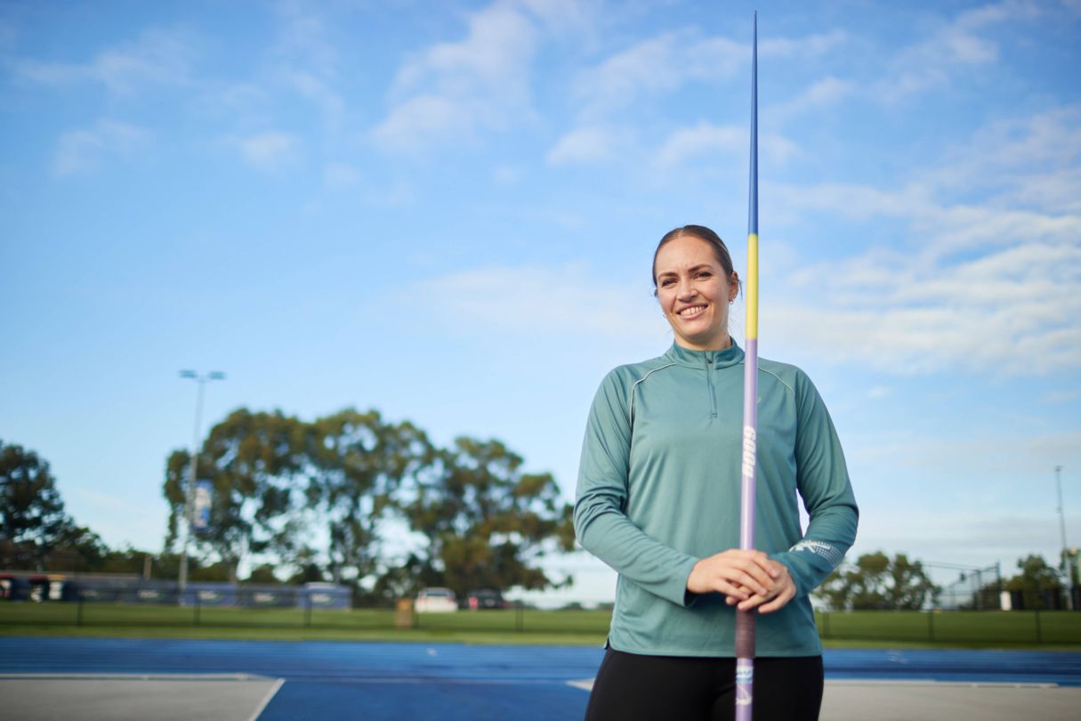 Olympic bronze medallist, two-time world champion and Commonwealth Games gold medallist Kelsey-Lee Barber has built her life around the javelin.