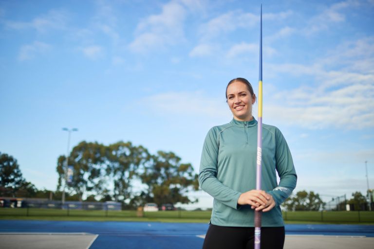 Olympic bronze medallist, two-time world champion and Commonwealth Games gold medallist Kelsey-Lee Barber has built her life around the javelin.